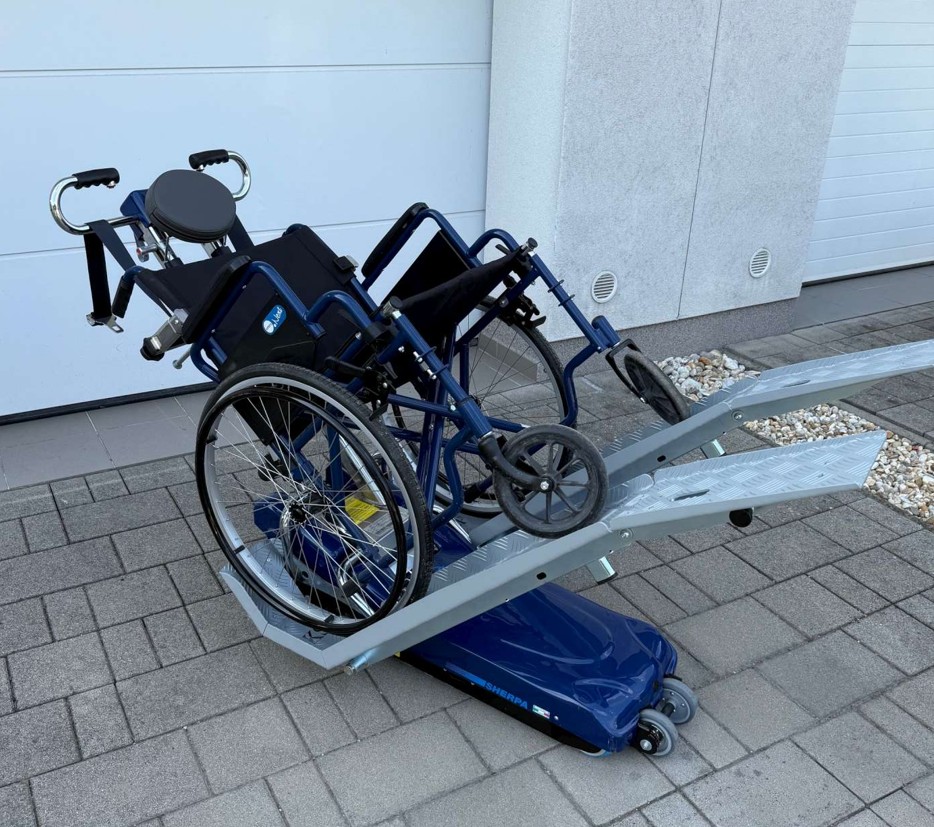 sherpa n988-pásový schodolez do 150 kg s rampami na prenájom